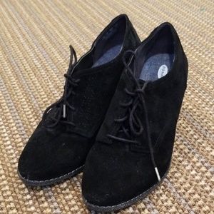 Suede Ankle Bootie